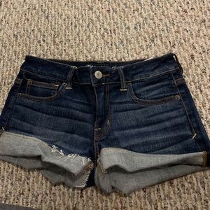 American eagle jean shorts size 8